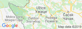 Uzice map